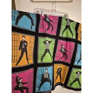 💥 Elvis Presley Jailhouse Rock Fabric Cranston Cotton By The Yard G